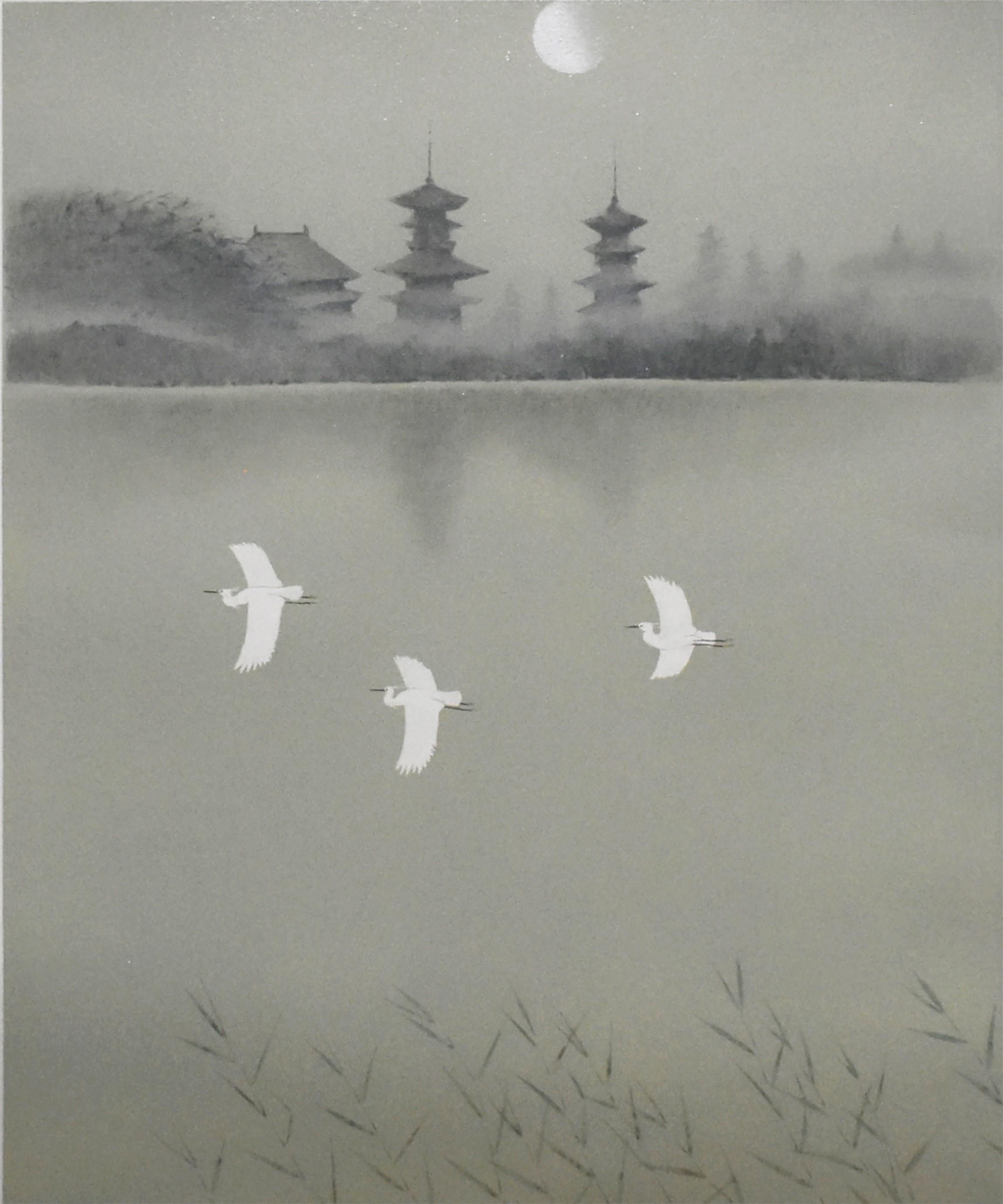 月 連作「雪月花」より | ｜正光画廊